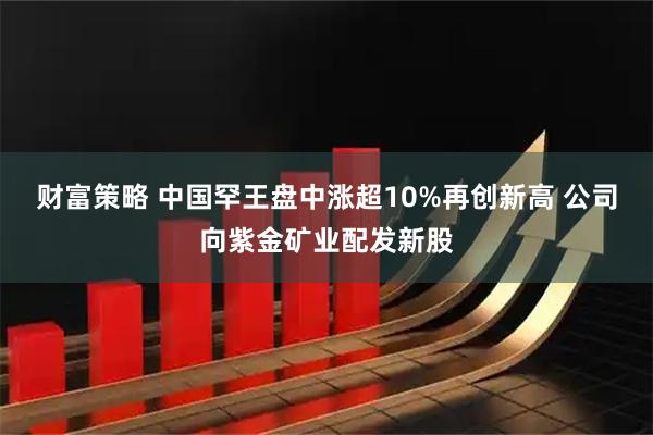 财富策略 中国罕王盘中涨超10%再创新高 公司向紫金矿业配发新股