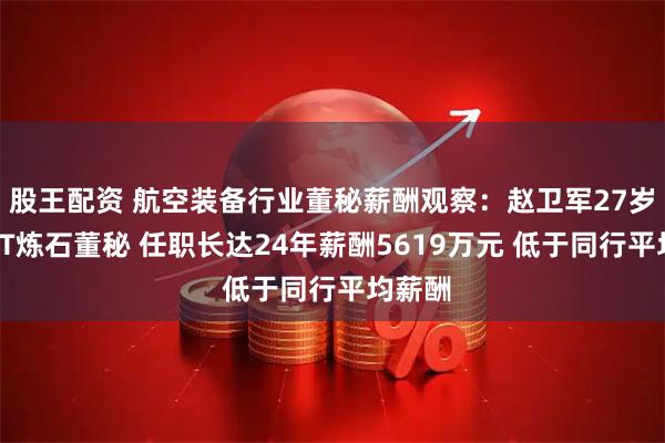 股王配资 航空装备行业董秘薪酬观察：赵卫军27岁起任ST炼石董秘 任职长达24年薪酬5619万元 低于同行平均薪酬